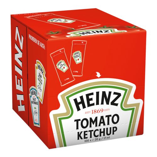 Ketchup portions 100x20g from Heinz