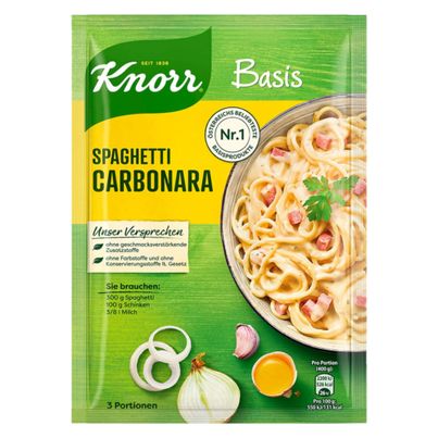 Knorr Basis Spaghetti Carbonara 38g
