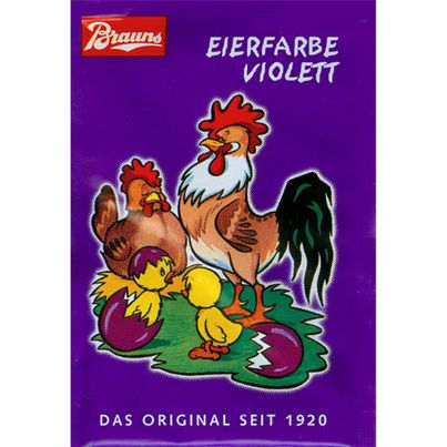 Eierfarbe violett 2g von Brauns