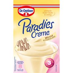 Dr. Oetker Paradise Cream White Chocolate - 70g