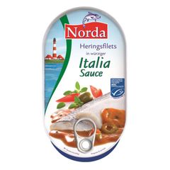 Heringsfilets Italia 200g von Norda