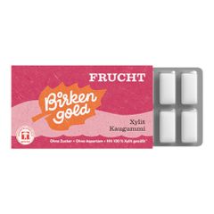 Bio Kaugummi Frucht 12ct - 24er Vorteilspack von Birkengold
