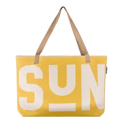 Shopper Tasche SUN Farbe Gelb 65x40cm von David Fussenegger