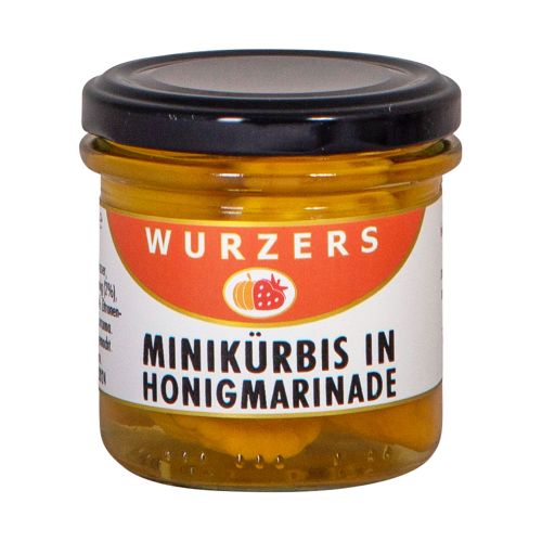 Wurzers Minikürbis in Honigmarinade 160g