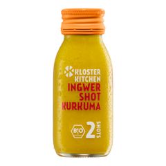 Bio KurkumaTrink Doubleshot EW 60ml - 10er Vorteilspack von Kloster Kitchen