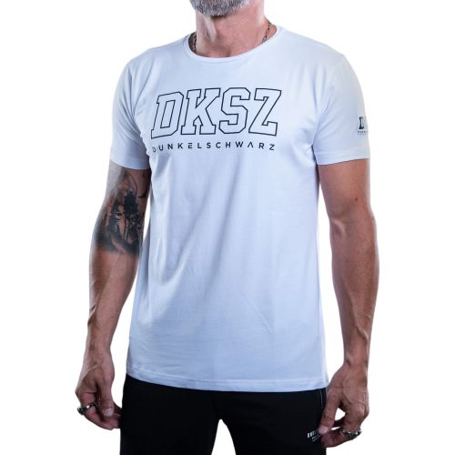 Dunkelschwarz T-shirt DS-1 OUTDKSZ white