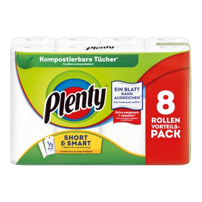 Küchenrolle 2lg. Short&Smart von Plenty