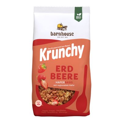 Bio Krunchy Erdbeere 700g - 6er Vorteilspack von Barnhouse