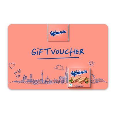 Manner digital gift voucher - email delivery