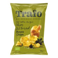 Bio Chips extra natives Olivenöl 100g - 12er Vorteilspack von Trafo
