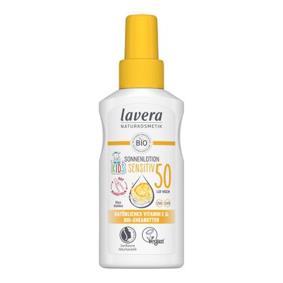 Bio Sonnenlotion Sensitiv Kids 100ml von Lavera Naturkosmetik