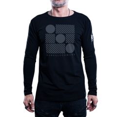 Dunkelschwarz Langarmshirt DS-2 BLOC black