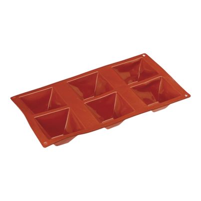 Silicone baking mat pyramid 6 pieces from Sambonet