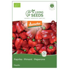 Bio Paprika Piquillo 3.75g Saatgut von Living Seeds