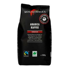 Bio Röstkaffee Arabica gemahlen 500g - 12er Vorteilspack von Mount Hagen