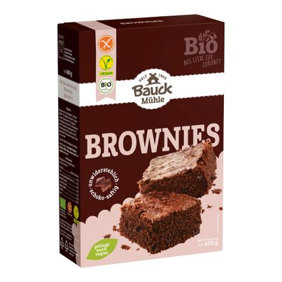 Bio Brownies 400g - 6er Vorteilspack von Bauck Mühle