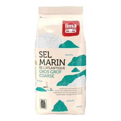 Bio Meersalz grob 1000g - 12er Vorteilspack von Lima