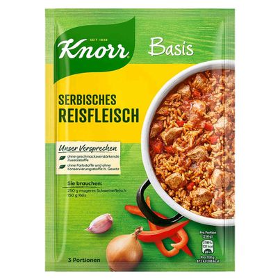 Knorr Basis für Serbisches Reisfleisch 40g