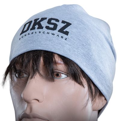 Dunkelschwarz Haube DKSZMINI grey