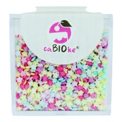 Bio Streudekor Stars 50g - 8er Vorteilspack von Cabioke