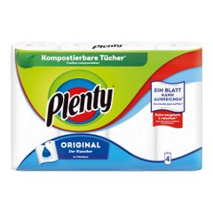 Küchenrolle 2lg.weiß 45Blatt von Plenty