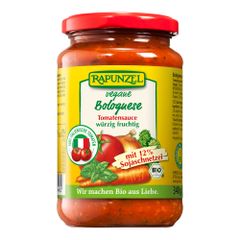 Bio Tomatensauce Bolognese vegan 340g - 6er Vorteilspack von Rapunzel
