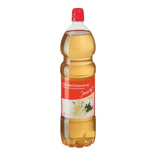 Elderflower syrup 1500ml from Jeden Tag