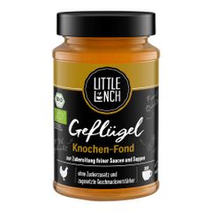 Bio Geflügel Knochen-Fonds 400ml - 6er Vorteilspack - Suppe von Little Lunch