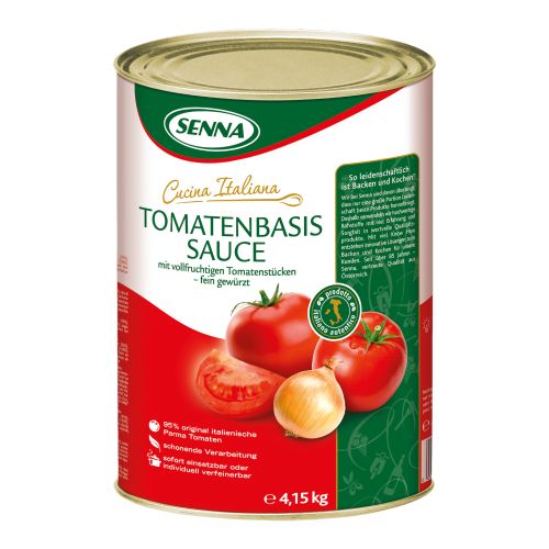 Cucina tomato base sauce 4150g from Senna