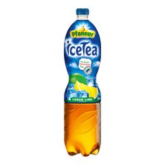 Eistee Lemon Lime 1500ml - 6er Vorteilspack von Pfanner