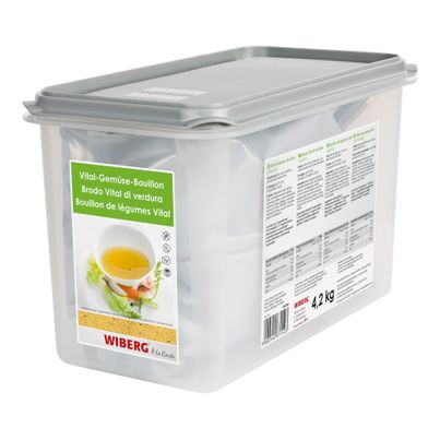 Vital-vegetable bouillon approx. 4.2kg 7900ml from Wiberg