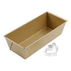 Kastenform mit Hase Ausstecher 25cm von Zenker