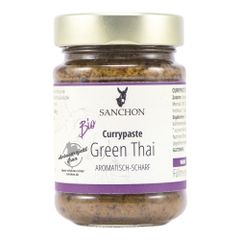 Bio Thai Currypaste grün 190g - 6er Vorteilspack von Sanchon