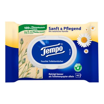 Toilettenpapier feucht sanft 42ct von Tempo