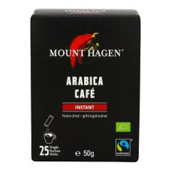 Bio Instant Kaffee Stick 25x2g 50g - 8er Vorteilspack von Mount Hagen