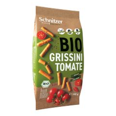 Bio Grissini Tomate 100g - 8er Vorteilspack von Schnitzer Glutenfrei