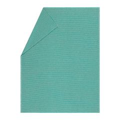 Sommerplaid Streifen strukturiert 140 x 180 cm - Mint - GRS zertifiziert - von David Fussenegger