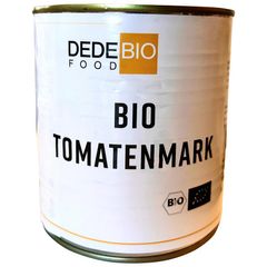 Bio Tomatenmark 28/30 Brix 800g - 12er Vorteilspack von Dedebio Food