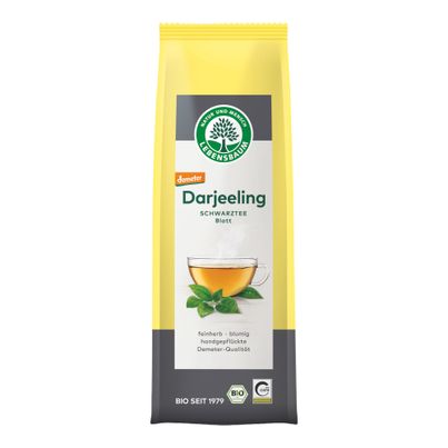 Darjeeling Schwarztee Blatt demeter 75g - Schwarztee von Lebensbaum