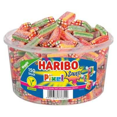 HARIBO Pixel sauer Großpackung 150 Stück