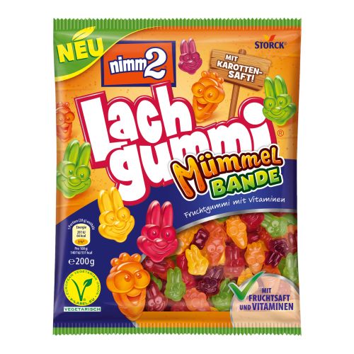 Storck nimm2 Lachgummi Mümmelbande 200g