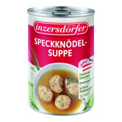 Speckknödelsuppe 400g - 6er Vorteilspack von Inzersdorfer