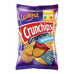 Crunchips lattice potato chips salted 150g from Lorenz
