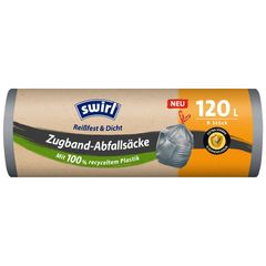 Müllsäcke Zugband 120l 8Stück von Swirl