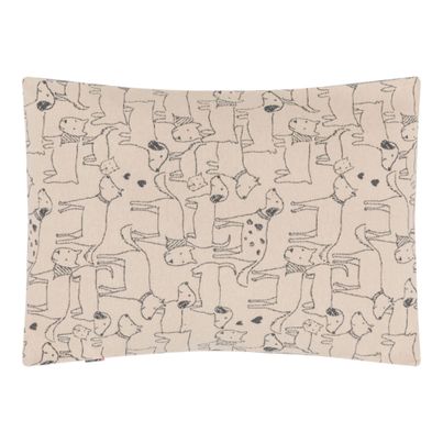Dog Bed Best friends allover Color Ecru 60x90cm by David Fussenegger