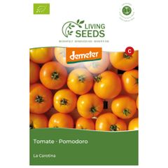 Bio Tomate La Carotina 3.75g Saatgut von Living Seeds