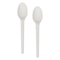 Kaffeelöffel Bio-CPLA weiß 50Stück von Decor Service