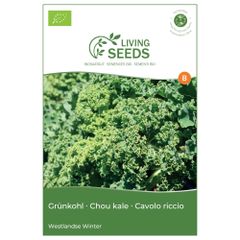 Bio Grünkohl Westlandse Winter 4.85g Saatgut von Living Seeds