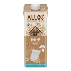 Bio Hafer Drink naturell 1000ml - 12er Vorteilspack von Allos