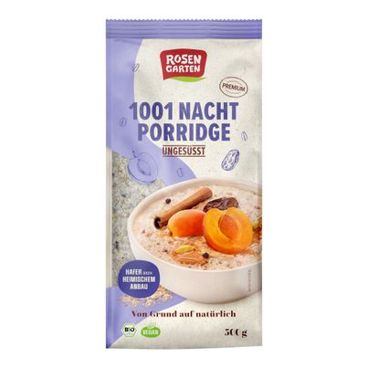 Bio 1001-Nacht Porridge ungesüßt 500g - 6er Vorteilspack von Rosengarten